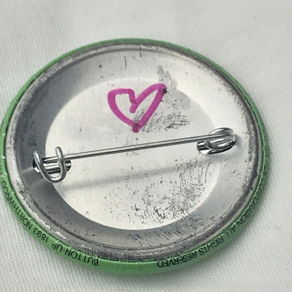 The Simpsons Pin Button Pinback Bart Underachiever Sling Shot 1989 Vintage 80s - Picture 4 of 9